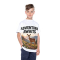Kids Jersey — "Adventure Awaits" Deer Nature Sports Tee
